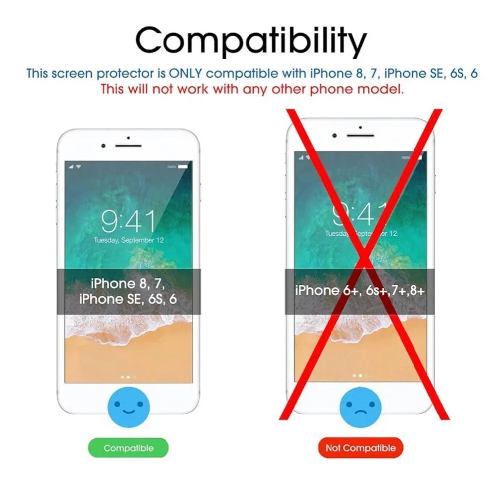 Tempered Glass Screen Protector 2 Pack